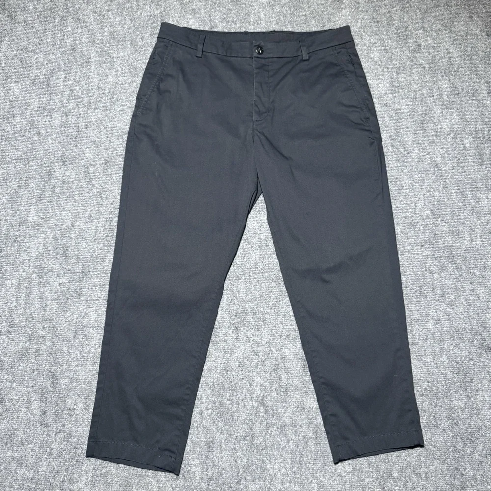 Birddogs Pants Men 34x24.5 Navy Blue Straight Leg Performance Golf Lightweight